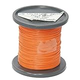 サンコー電商 SHW　耐熱ビニル絶縁電線 橙色 100m AWG32 (相当) SHW 7/0.08