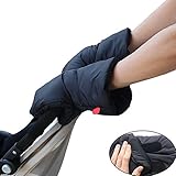 Welkey ベビーカー用手袋 グローブ 保温 防寒 ベビーカーグローブ ハンドマフ ハンドカバー ミトン ベビーカー用ミトン 防水