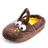 [ファイン・ショップ] ルームシューズ　ベビー靴　スリッパ　子供　キッズ　冬　暖かい　柔らかい　スリッポン　滑り止め　可愛い 　モコモコ　ふわふわ　コンフォート　誕生日　プレゼント　クリスマス　コーヒ