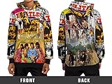 The Beatles英語Rock BandカスタムプルオーバーパーカーFull印刷昇華スタイルA L