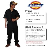 ディッキーズ つなぎ 半袖 半袖つなぎ メンズ & レディース 3399 33999 色:BLACK サイズ:XXL