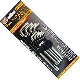 trad 9pcs. ヘックススローブレンチセット TTM-9 350110
