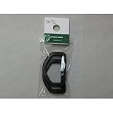 プラスチックDカン LD－30E 30mm 黒 2個入