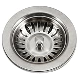 Houzer 190-9180 Sink Basket Strainer for 3.5-Inch Drain Openings [並行輸入品]