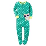 カーターズ Carter's カバーオール 前開き ジッパー式 足つき 長袖 綿リブ100% 1-Piece Snug Fit Cotton PJs 24M (83-86cm)