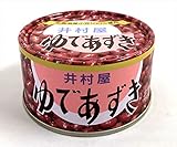 井村屋 ゆであずき 特6号缶 210g×24個入