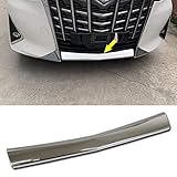 RUIQ トヨタ アルファード 新型 30系 G GF X 専用 外装 ステンレスフフロントバンパー アンダーリップガーニッシュTOYOTA ALPHARD 専用 設計