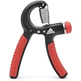 アディダス(adidas) 握力グリッパー アジャスタブルグリップトレーナー 負荷調整可 ダイヤル式 ADAC-11400BK