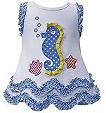 Bonnie Jean SHIRT ベビー・ガールズ カラー: ブルー