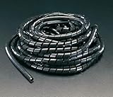 エスコ(Esco) 1.5mmx10m スパイラルチューブ(黒) EA944BX-1.5