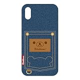 PGA iPhone X ケース ハードケースポケット付き リラックマ/デニム YY02006 YY02006