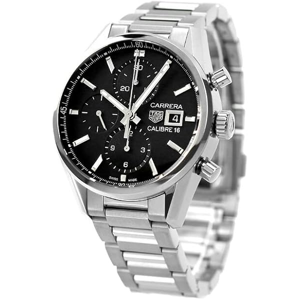 Amazon | Tag Heuer アクアレーサー クォーツ シルバーダイヤル メンズ