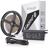 LEDMO SMD 5630 Flexible LED Strip Light Kit,IP20 Non-waterproof ,300LEDs,Daylight White,LED Light St