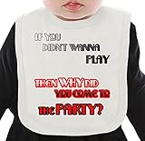 Why Did You Come To The Party ネクタイを有する有機ビブ Medium