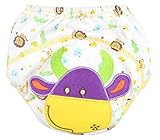 2おむつパンツコットン防水ウォッシュパンツカーフのセット