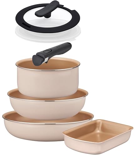 Amazon.co.jp: エバークック フライパンセット 7点セット 着脱式 IH 