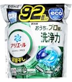 ☆アリエールジェルボール　超メガジャンボ92個×4個368個　本州限定！送料無料 Amazon | 【P&G】アリエール ジェルボール 4D 部屋干し用 つめかえ用