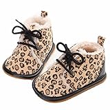 男の子は女の子のための18ヵ月の赤ちゃんの初の歩行者の靴 (11cm：0〜6月, ヒョウパターン)