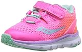 Saucony ユニセックス・キッズ Girls Baby Freedom ISO カラー: ピンク