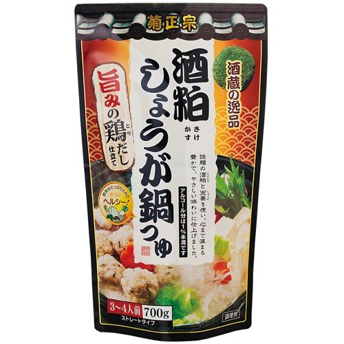 菊正宗 酒粕しょうが鍋つゆ