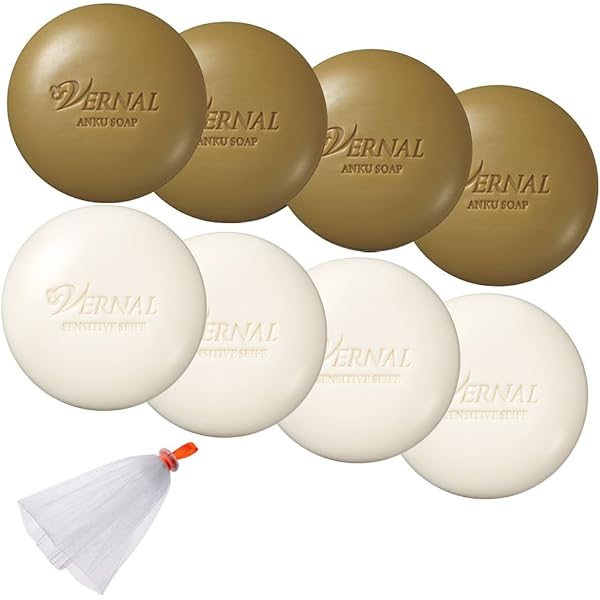 Amazon | ヴァーナル ベーシック石鹸4個セット（センシティブザイフ90g