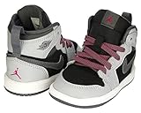 NIKE JORDAN 【ナイキ ジョーダン JORDAN 1 RETRO HIGH GT ベイビー シューズ 705324-009 US4c/10cm ウルフグレー×ブラック×ダークグレー 】