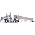 Camión Peterbilt 389 Con Remolque De Dirección Hidráulica - Réplica A Escala 1/64 First Gear - Coleccionable