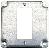 Steel City 479-GFI Pre-Galvanized Steel Square Box Surface Cover with One GFI Device [並行輸入品]