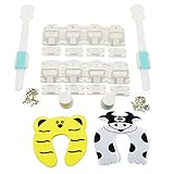 Safety Baby磁気ロックキャビネット& Drawers – ツールまたはネジ不要 – 子幼児用校正ロック、子供用Care BYN-T83