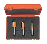 CMT 811.501.11 3-Piece Plywood Groove 1/2-Inch Shank Router Bit Set [並行輸入品]