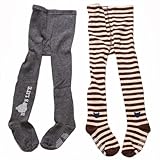 2Pタイツ　グレー　95cm