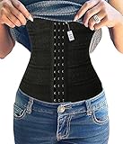 gotoly Fitnessクイック重量損失熱保持ウエストトレーナーコルセットスリムベルト US サイズ: XL カラー: ブラック