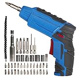 QAOZEN USB電動ドライバー 充電式 セット 充電式 電動工具4.2V 1.5Ah,Liバッテリー28個スクリュードライバーとドリル高機能モデル
