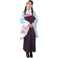 [KYOETSU] [キョウエツ] 袴 セット 卒業式 小学生 女の子 卒業式袴 小学生袴 袴セット はかまセット 華やかジュニア