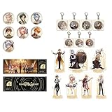 原神 2023オンラインコンサートシリーズ アクリルスタンド 有台座 甘雨 鍾離 原神 缶バッジ タルタリヤ コンサート2023 置物 アニメ コスプレ小物 可愛い おしゃれ 軽量 (22セット) [並行輸入品]