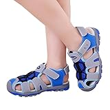 Mhomzawa サンダル シューズ 靴 ガールズ 男の子子供＆キッズ用　ウォーターシューズ　通気　履き　心地よい　水遊び　男女兼用　やわらかい　携帯便利　足を守る (25, ブルー)