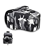 JJC カメラケース ソニー A7R IV III II A7 III II A7S II Nikon Z6 Z7 カメラ + 24-70mm レンズ Canon PowerShot SX70 HS OM SYSTEM OM-1 Mark II Nikon Z50II用 142mm×100mm×154mm