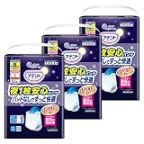 アテント パンツL 夜1枚安心パンツ 36枚(12枚×3) 8回吸収 パッドなしでずっと快適 うす型 男女共用 【ケース販売】