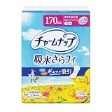チャームナップ 吸水さらフィ 夜用 羽なし 170cc 29cm 20コ入 (尿 吸収ナプキン 尿もれパッド ナプキンサイズ)【軽い尿もれの方】