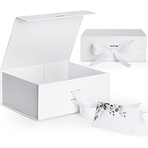 Amazon.co.jp: GeeRic ギフトボックス 22x16x8.8cm 飾り 蓋付き