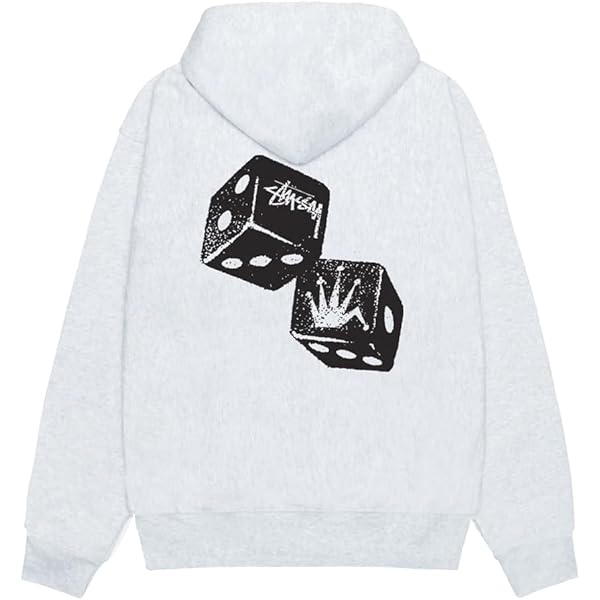 Stussy ブラック フードパーカー サイコロデザイン 海外限定 ステューシー Stussy サイコロ Dice パーカー XL 黒｜Yahoo