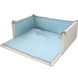 Ggumbi ベビーサークル＋カバー ２点セット 折りたたみ マット Lucky Star アイボリー×BeigeCamping