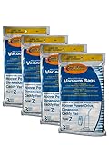 12 Hoover Allergy Vacuum Type Z Bags, Power Drive, Auto Drive, Constellation, Dimension, Dirt Finder