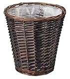 ちどり産業 鉢カバー・ポットカバー 25cm 40-81 ブラウン