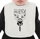 It's Called A Hustle ネクタイを有する有機ビブ Medium