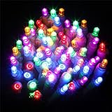 Bluefire 18.6 Ft LEDストリングライト装飾ライトフェアリーAmbiance with 50 LEDクリスマス、結婚、新しい年の誕生日パーティーに D023C-BF-123