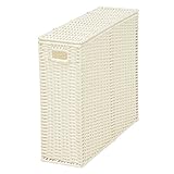 トイレラック MTR-1923WH 色：ホワイト） お手入れ簡単な素材で、ペーパーロールもたくさん収納出来る　トイレ収納ボックス