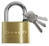 Guard Security 627 Solid Brass Padlock with 2-1/2-Inch Standard Shackle [並行輸入品]