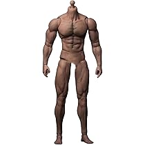 筋肉フィギュア 690g Amazon | 1/6 フィギュア 用筋 肉タイプ 男性素体 ボディ