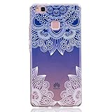 Huawei P9 Lite ケース カバー, UNEXTATI 高品質 TPU 超薄型 柔軟 保護カバー ケース 液晶保護 脱着簡単 耐衝撃 軽量 Huawei P9 Lite 用 ケース Case